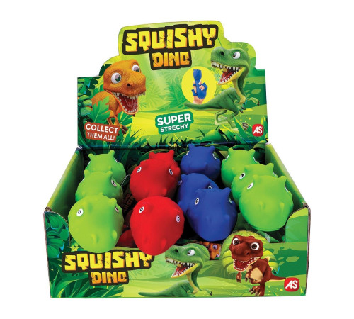  as kids 1027-64221 jucărie squish "dinosaur" în sort.