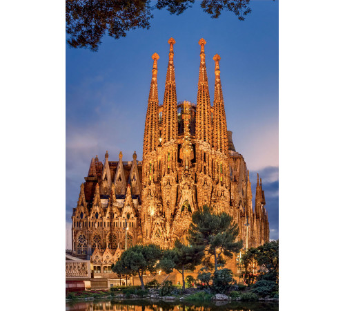 educa 17097 puzzle "templul sagrada familia" (1000el)