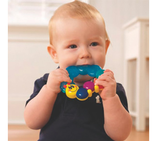 hola toys 306d Прорезыватель "Гусеница"