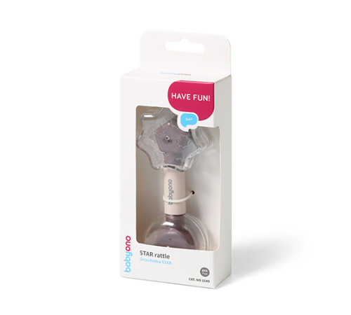 babyono-9363 Погремушка "Звезда" 1549