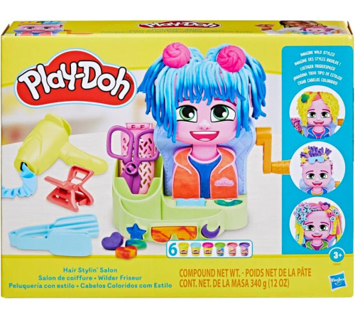 play-doh f8807 set de joc "salon de coafură"