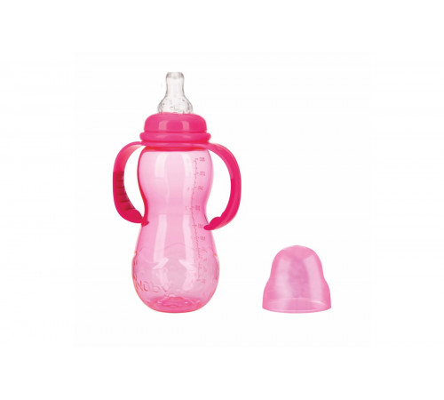 nuby id1098 Бутылочка bpa free non-drip (4 м+) 320 мл.