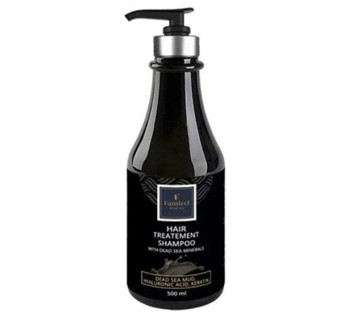  famirel Șampon terapeutic cu nămol din marea moartă, acid hialuronic și keratină (500 ml.) 085076