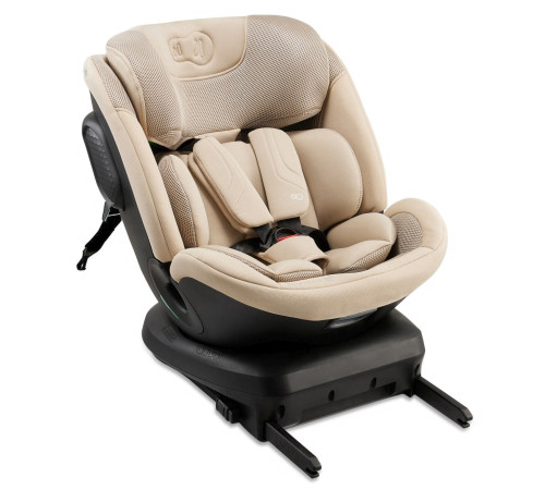 kinderkraft Автокресло xpedition 3 isofix гр. 0+/1/2/3 (0-36 кг.) бежевый