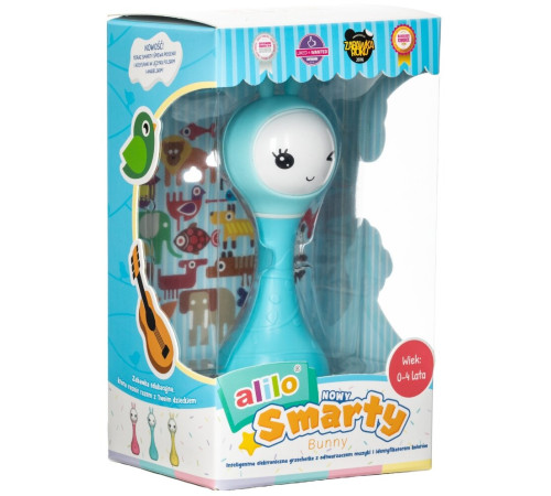 alilo baby r1 jucărie interactivă smarty "bunny" albastru