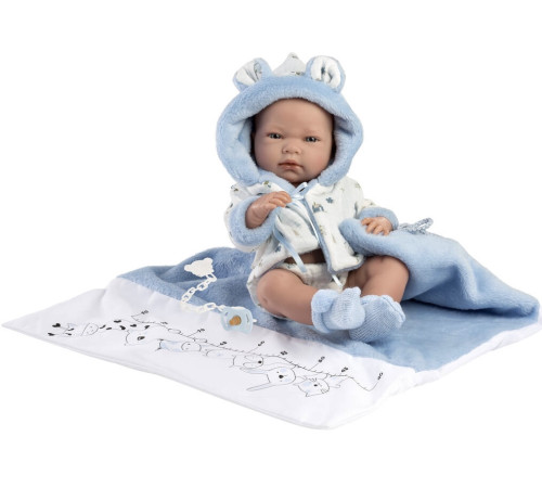  llorens 73897 Кукла "nico recien nacido baño" (40cм.)