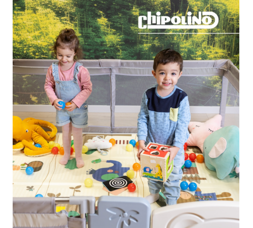 chipolino koiam0252be Țarc cu ușă amico (180&times;200 cm) bej