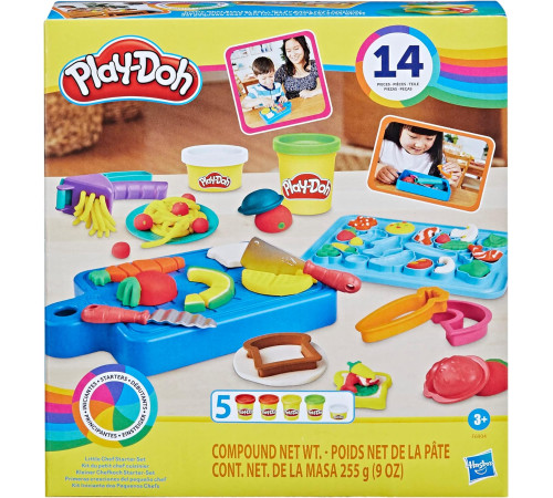  play-doh f6904 set de joc "little chef"