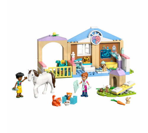 lego friends 42696 constructor "clinică veterinară pentru animale" (141 el.)