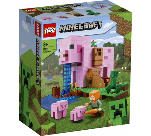 Детский магазин в Кишиневе в Молдове Lego Minecraft 21170 Конструктор "Дом-свинья" (490 дет.) lego minecraft 21170 Конструктор "Дом-свинья" (490 дет.)