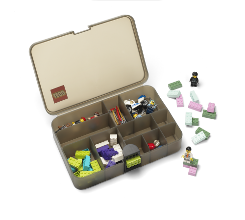 lego cutie pentru sortare și depozitare piese "sorting box brown"