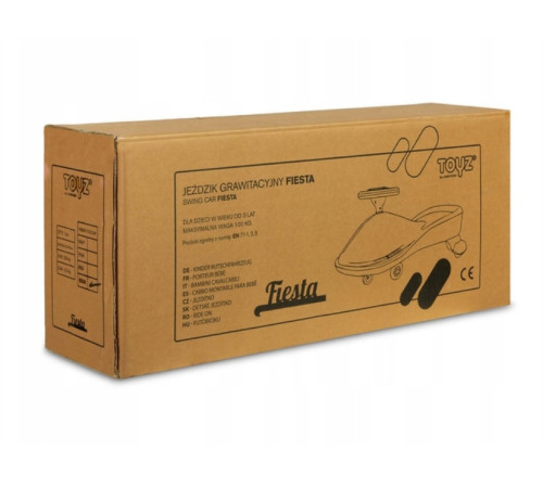 toyz-2545 Инерционная машинка "fiesta" синий