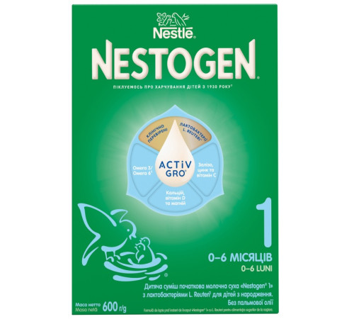 Сухая молочная смесь mega pack nestogen 1 (6 х 600) 3600 гр.