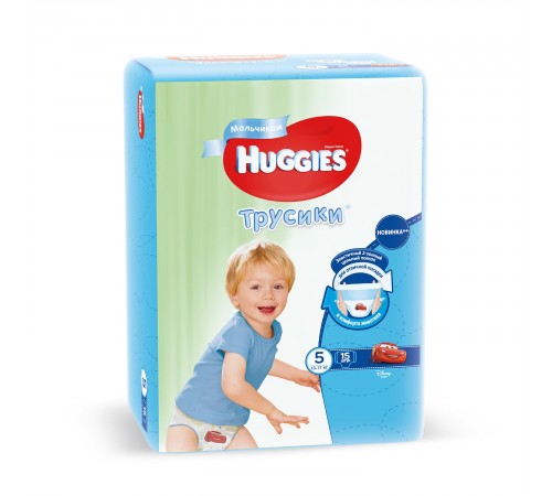 Huggies Трусики Boy 5 (13-17 кг.) 15 шт. huggies Трусики boy 5 (13-17 кг.) 15 шт.