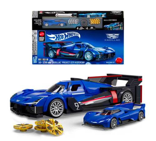 hot wheels jfr89 Конструктор speed cadillac project gtp hypercar (236 дет.)