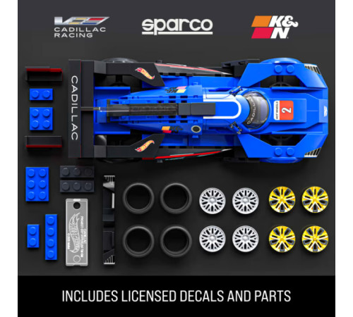 hot wheels jfr89 Конструктор speed cadillac project gtp hypercar (236 дет.)
