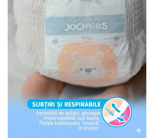 joonies mega pack 953214 premium soft scutece-chilotei m, 6-11 kg, (4x56) 224 buc.