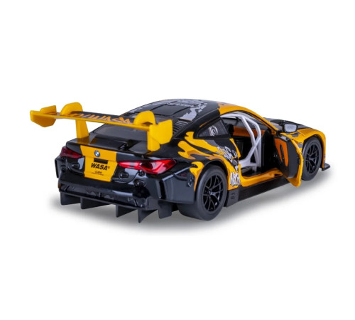 68296a mașină din metal 1:24 bmw m4 gt3 cu sunete și lumini