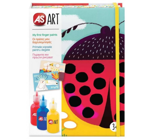  as kids 1038-21063 set pentru desen "primele creatii cu degetele"