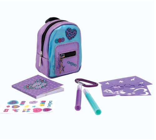 as kids 1080-51101 Мини-рюкзак с канцелярскими принадлежностями happihobbi (в асс)