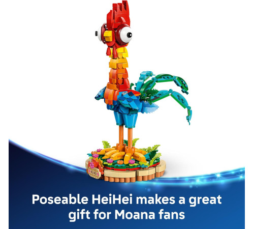 lego disney 43272 constructor "moana 2. heihei" (566 el.)
