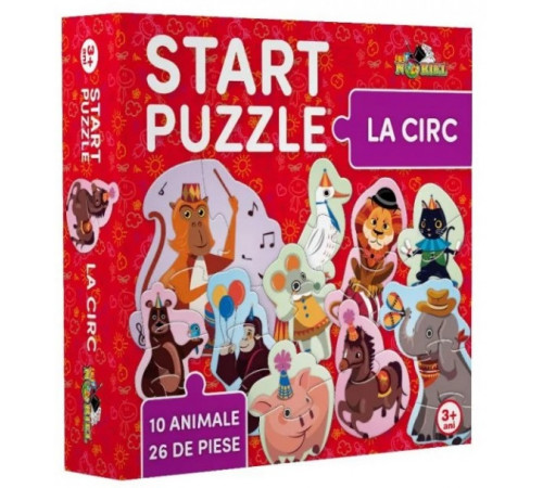 noriel nor5359 Пазлы start puzzle 4-в-1 "В цирке"