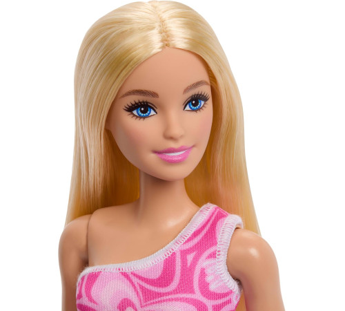 barbie jlg03 Кукла "Супер стиль" в розовом платье с принтом