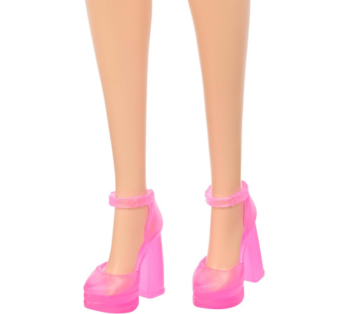 barbie jlg03 Кукла "Супер стиль" в розовом платье с принтом