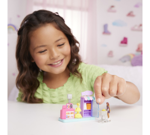 barbie jcr29 set de joc "mini barbieland" unități de oraș