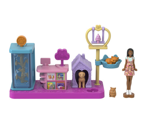 barbie jcr29 set de joc "mini barbieland" unități de oraș