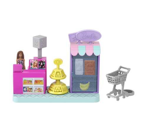 barbie jcr29 set de joc "mini barbieland" unități de oraș