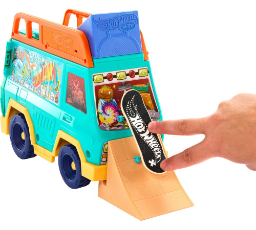 hot wheels jgg91 set de joacă "skate van"