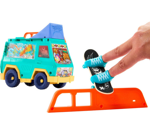 hot wheels jgg91 set de joacă "skate van"