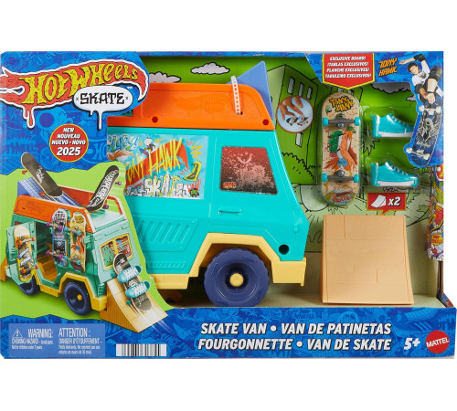 hot wheels jgg91 set de joacă "skate van"