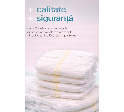 joonies mega pack 654396 comfort+ scutece nb, 0-5 kg, (4x72) 288 buc.