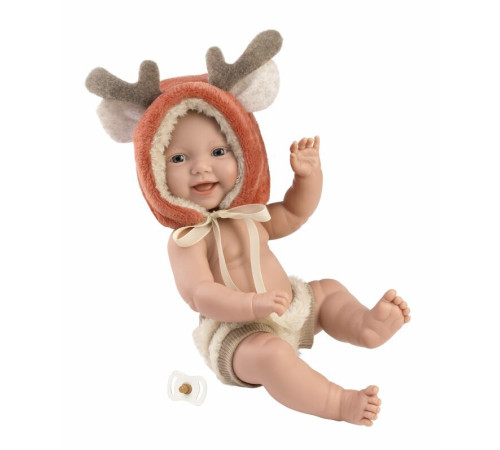 llorens 63202 Кукла "mini baby boy reindeer" (31cм.)