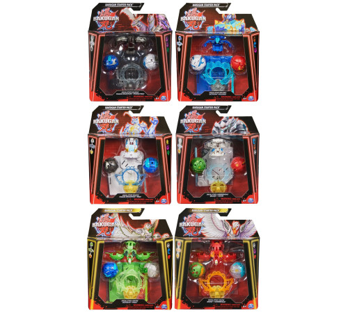  bakugan 6066989 Игровой набор “starter pack” в асс. 