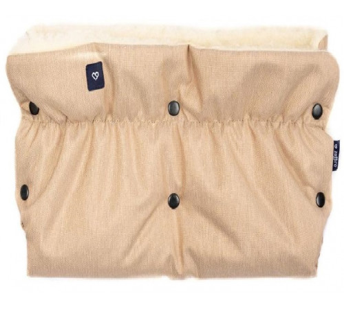  womar zaffiro mănuși pentru cărucior imove "wool melange beige" (o bucată)