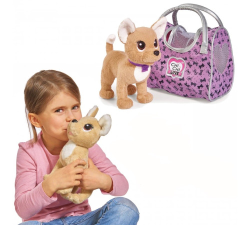 simba 5893124  Собачка Чихуахуа Путешественница chi chi love (20см) 