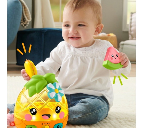 fisher-price gyk20 set de jucarii muzicale "ananas și prieteni" (ing.) 