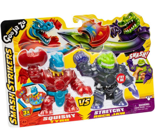 goo jit zu 42804g Набор стрейч-фигурок "smash strikers verses" 