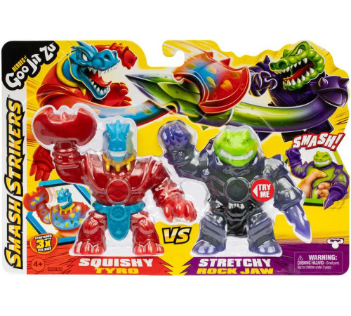 goo jit zu 42804g Набор стрейч-фигурок "smash strikers verses" 
