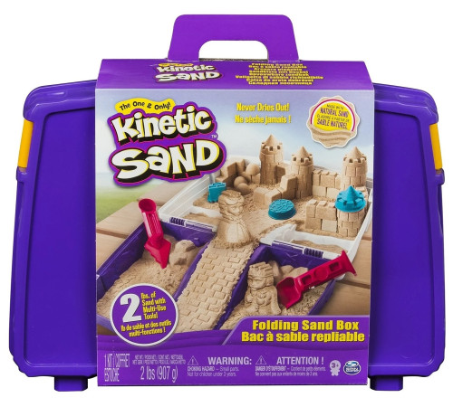  kinetic sand 6037447 nisip cinetic "cutie cu maner"