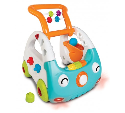  infantino 005216 Ходунки 3-в-1 sensory "Мой автомобиль" 