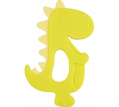 canpol 51/006 dințitor din silicon "dinosaur" &icirc;n sort.