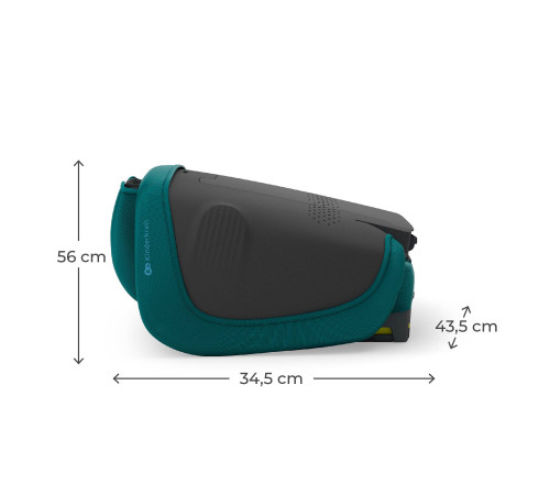 kinderkraft scaun auto unity 2 i-size gr. 2/3 (100-150 cm) verde