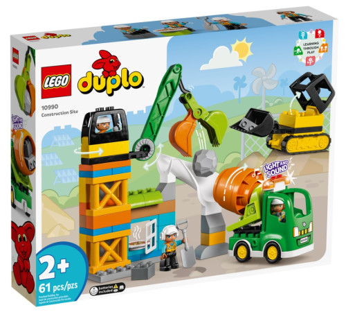  lego duplo 10990 Конструктор "Строительная площадка" (61 дет.)