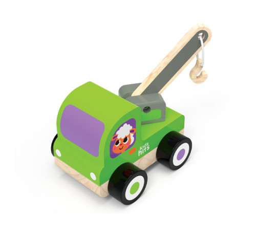 kids hits kh20/015 constructor din lemn "macara" (7 el.)