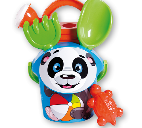   androni giocattoli 1253-0000 set pentru nisip "panda"