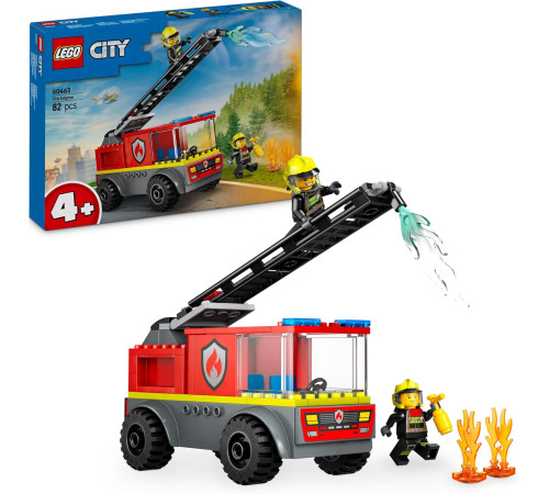 lego city 60463 constructor "camion de pompieri" (82 el.)